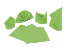 салфетки бумажные зеленый